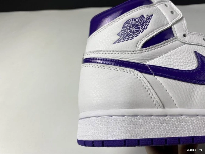 One Kick HIGH AIR CD0461-151 JORDAN PURPLE 1 RETRO COURT 0729